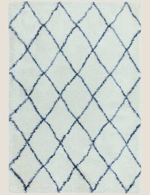 Asiatic Alto Moroccan Shaggy Rug Cream Mix