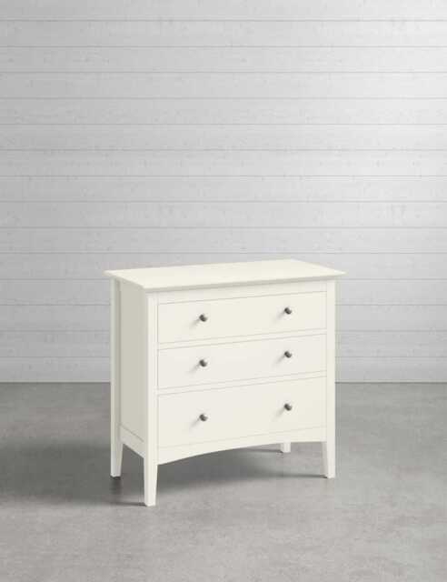 Hastings Ivory 3 Drawer Chest Ivory