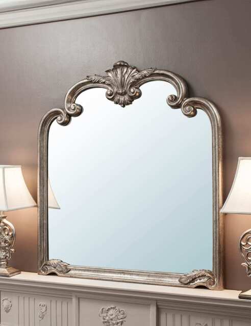 Gallery Direct Palazzo Extra Large Wall Mirror Silver