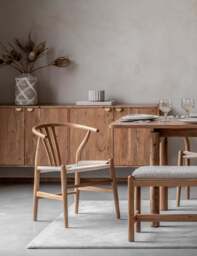 Gallery Direct Set of 2 Whitney Dining Chairs Natural
