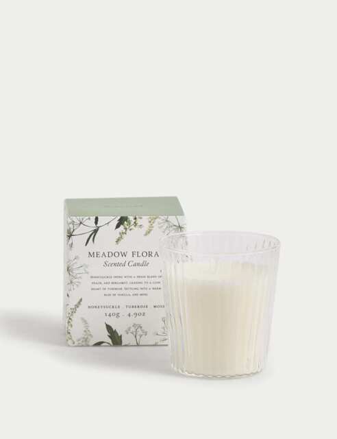 Signature Meadow Floral Scented Candle Multi