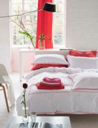 Designers Guild Pure Cotton Astor Bedding Set Pink Mix
