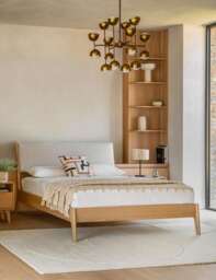 Gallery Direct Nord Bed Oak