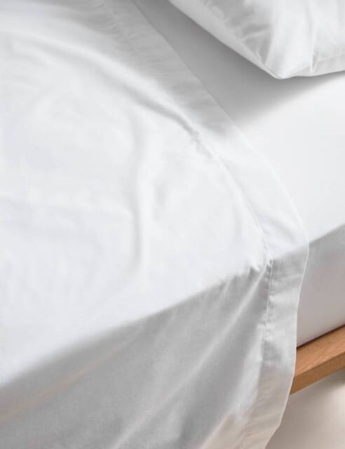 M&S Body Sensor™ Flat Sheet White