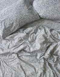 Piglet In Bed Pure Cotton Mini Meadow Duvet Cover Blue Mix