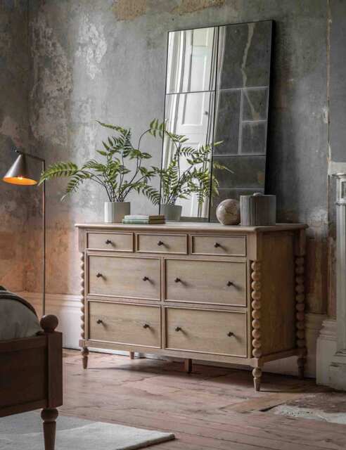 Gallery Direct Artisan 7 Drawer Chest Natural