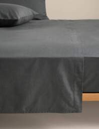 M&S Body Sensor™ Flat Sheet Charcoal