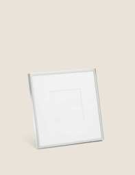 M&S Collection Elegant Photo Frame 3x3 inch - Silver, Silver