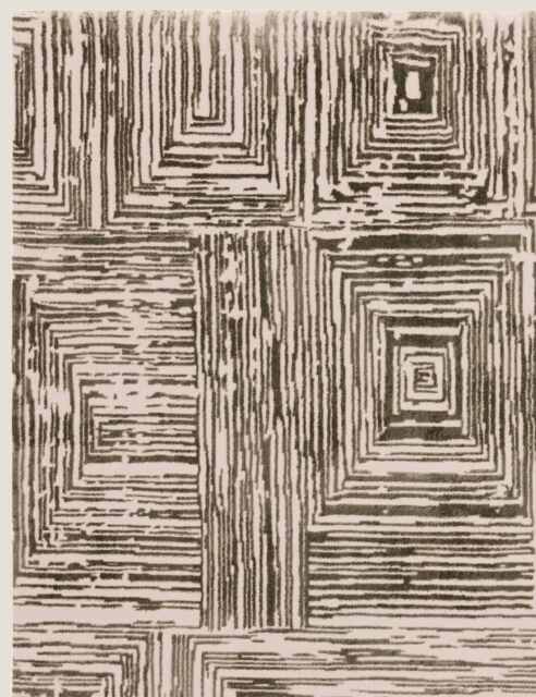 Asiatic Kuza Portrait Woven Rug Green