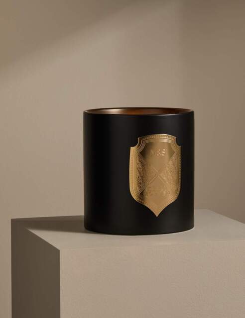 M&S X Kelly Hoppen No.2 Fragrance Decorative 3 Wick Candle Black Mix