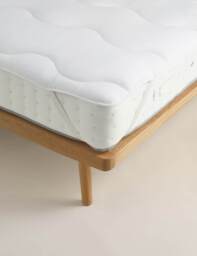 M&S Smart Wash & Dry Mattress Topper White