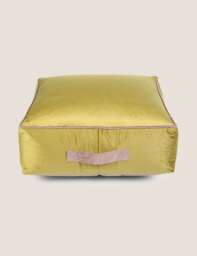 Kaikoo Velvet Pouffe Gold