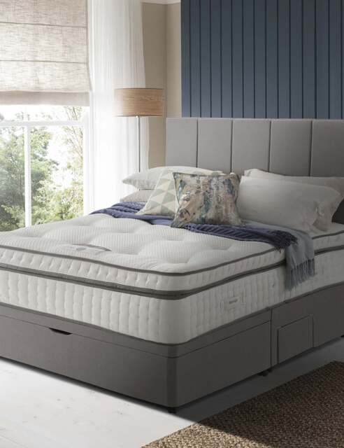 Silentnight 3000 Geltex Pocket Boxtop Medium Mattress White