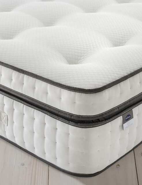 Silentnight 3000 Geltex Pocket Boxtop Medium Mattress White