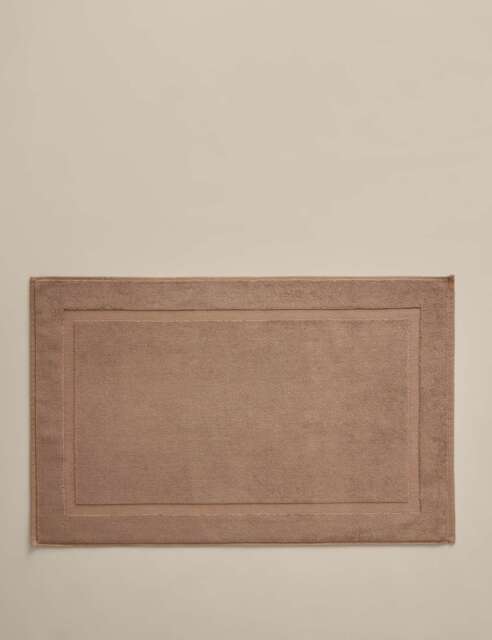 M&S Luxury Egyptian Cotton Bath Mat Caramel