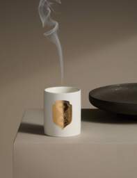 M&S X Kelly Hoppen No. 1 Fragrance Decorative Scented Candle White Mix