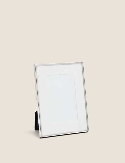 M&S Elegant Photo Frame 4x6 inch Silver