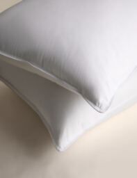M&S 2 Pack Duck Feather & Down Firm Pillows White