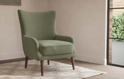 M&S Collection Harriette Accent Armchair - CHR - Soft Green, Natural,Soft Green,Grey,Light Blue,Soft White