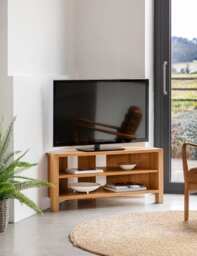 Gallery Direct Sonoma™ Corner TV Unit Oak