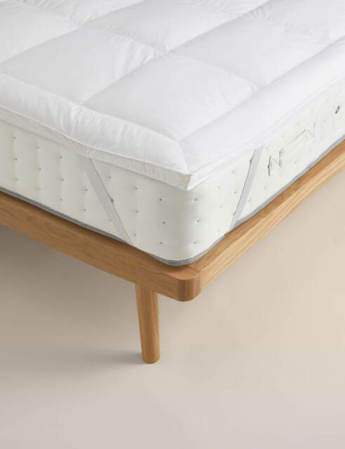 M&S Duck Feather & Down Mattress Topper White