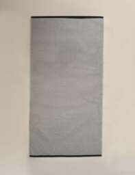 M&S Pure Cotton Woven Beach Towel Black Mix