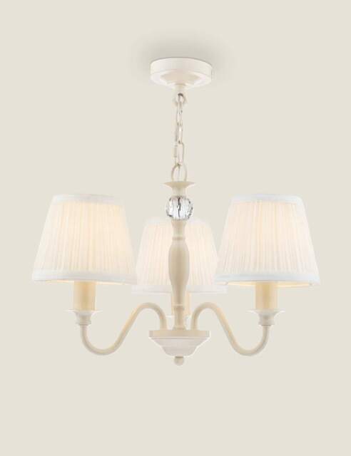 Laura Ashley Ellis Pendant Light Cream