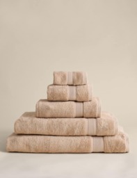 M&S Super Soft Pure Cotton Towel Biscuit