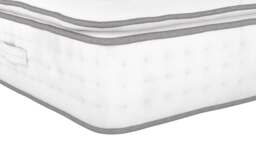 M&S 2500 British Wool Pocket Spring Medium Pillowtop Mattress White