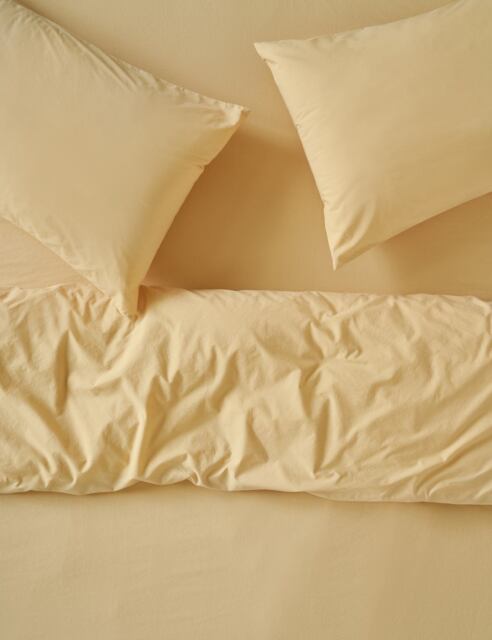 Piglet In Bed Pure Cotton Duvet Cover Yellow