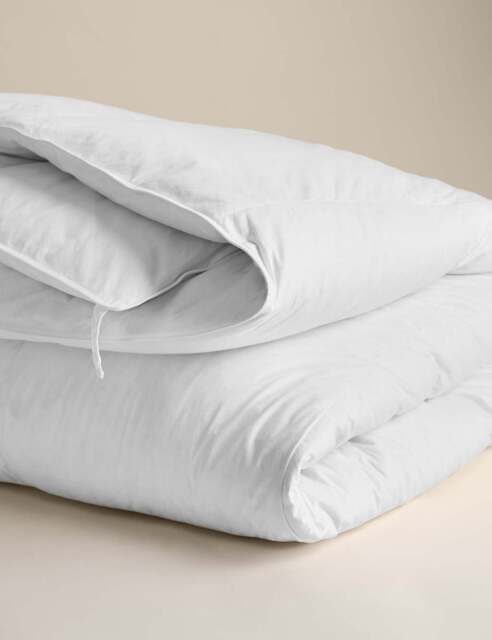 M&S Duck Feather & Down 15 Tog Duvet White