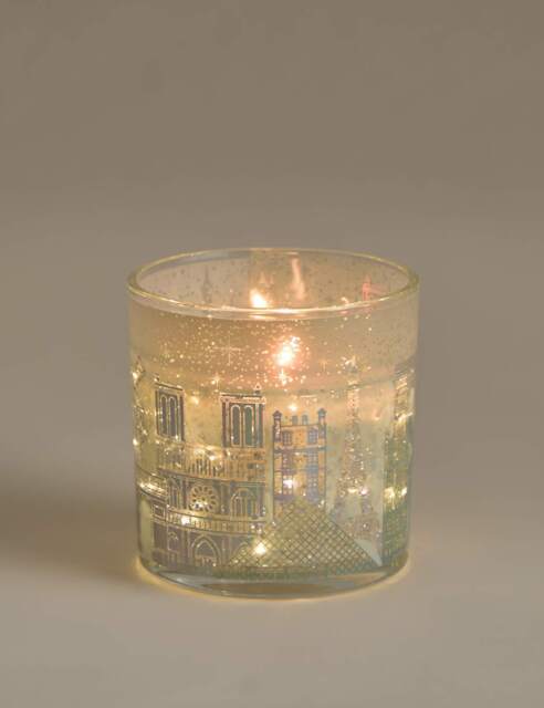 Marks & Sparkle™ Paris Light Up Candle Multi