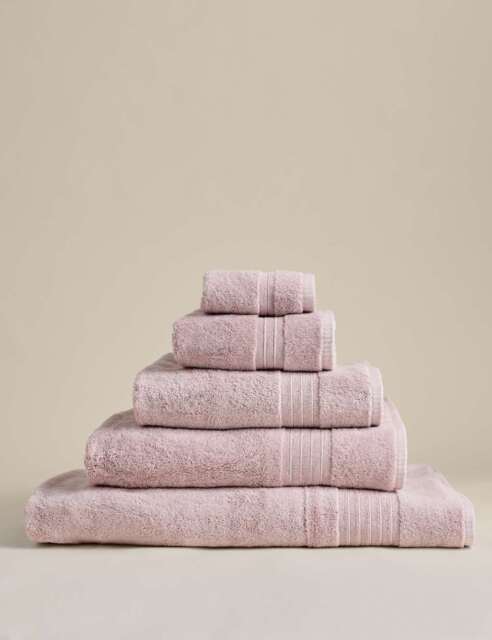 M&S Egyptian Cotton Towel Blush Pink