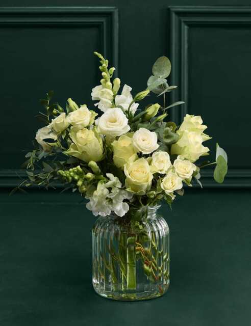 M&S Flower Market Thinking Of You Rose Bouquet with Vase