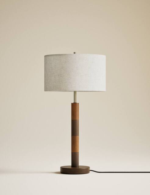 M&S Marlowe Table Lamp Natural