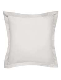 Bedeck of Belfast Pure Cotton 1000 Thread Count Square Pillowcase Silver