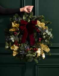 M&S Flower Market Real Winter Berry Wreath