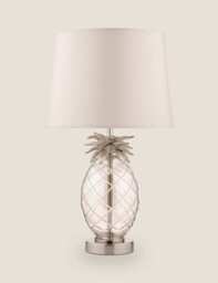 Laura Ashley Pineapple Glass Table Lamp Champagne