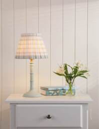 Laura Ashley Farnworth Table Lamp Green