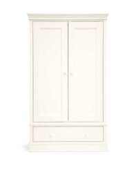 Mamas & Papas Oxford Wardrobe White
