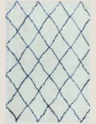 Asiatic Alto Moroccan Shaggy Rug Cream Mix