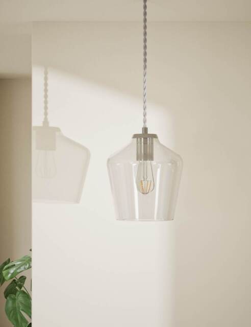M&S Claudia Pendant Light Clear