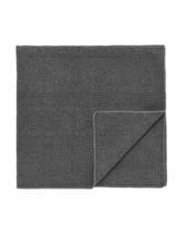 Bedeck of Belfast Pure Cotton Florence Quilted Throw Grey