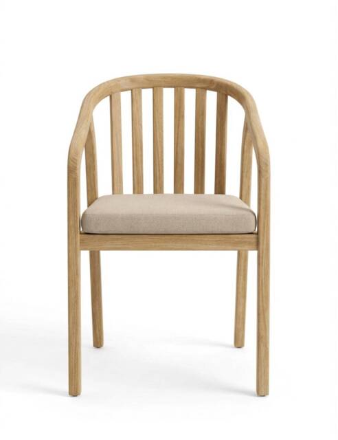 Royalcraft Set of 2 Riven Dining Chairs Natural