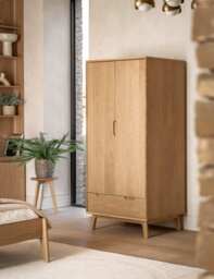 Gallery Direct Nord Double Wardrobe Oak