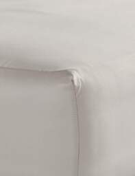 Bedfolk Pure Cotton Deep Fitted Sheet Beige