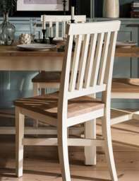 Cotswold Company Set of 2 Chester Dining Chairs Cream