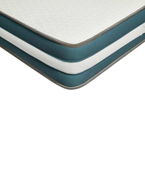 Silentnight 1000 Pocket Spring Gel Medium Soft Mattress White Mix