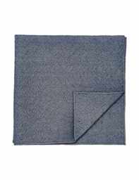 Bedeck of Belfast Pure Cotton Elara Quilted Throw Blue