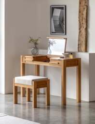 Gallery Direct Sonoma™ Dressing Table & Stool Oak